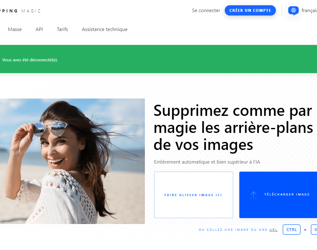 Clipping magic permet de faire des merveilles quand il s'agit de détacher un logo ou une personne d'un fond.